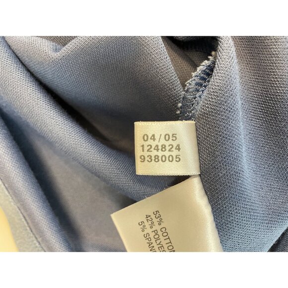 The Open 2005 St. Andrews Adidas Climalite Stretch Blue Polo Shirt Mens Size XL - Picture 11 of 11